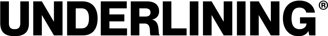 Underlining logo
